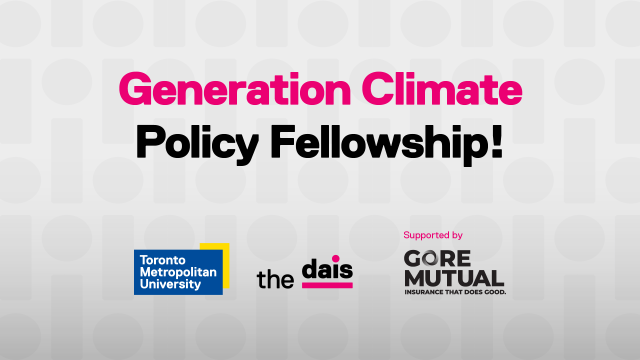 Generation Climate Fellowship